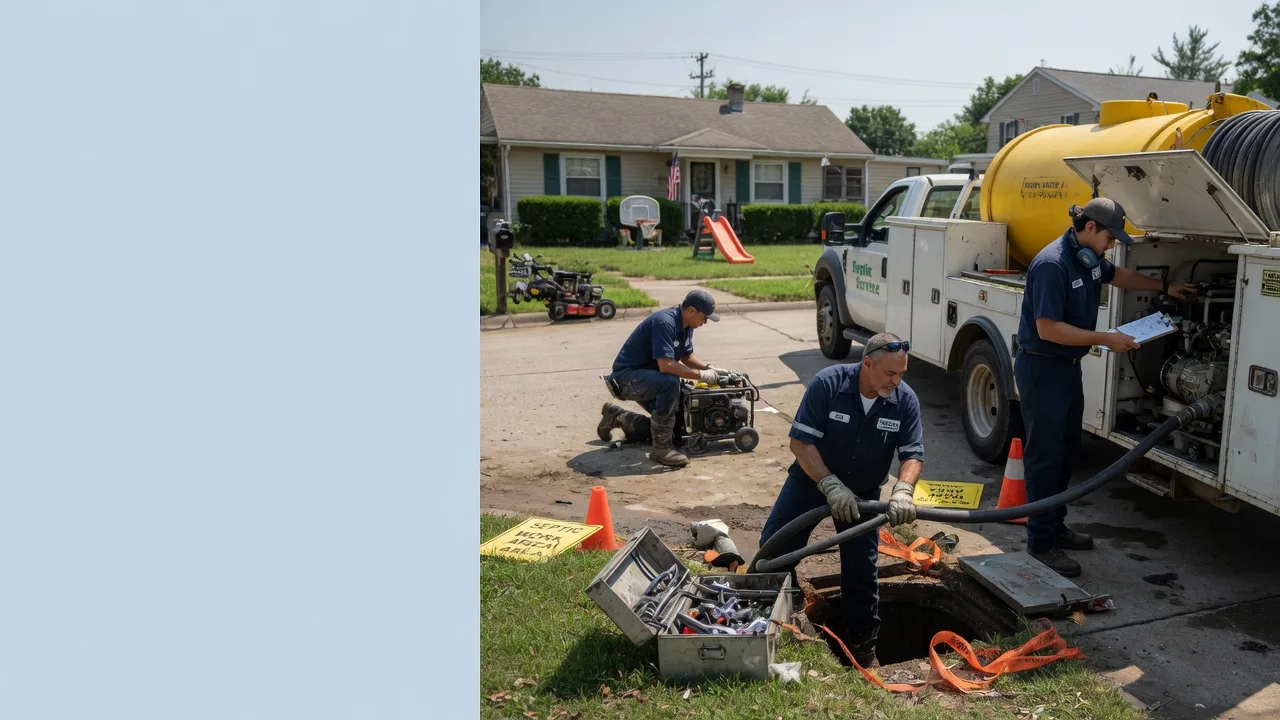 Septic Tank Pumping in Left Hand, WV near me